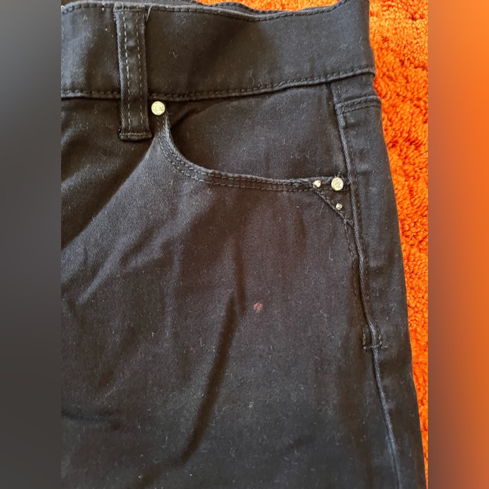White House Black Market Skimmer Black Pants Women’s Size 6 - Picture 5 of 14